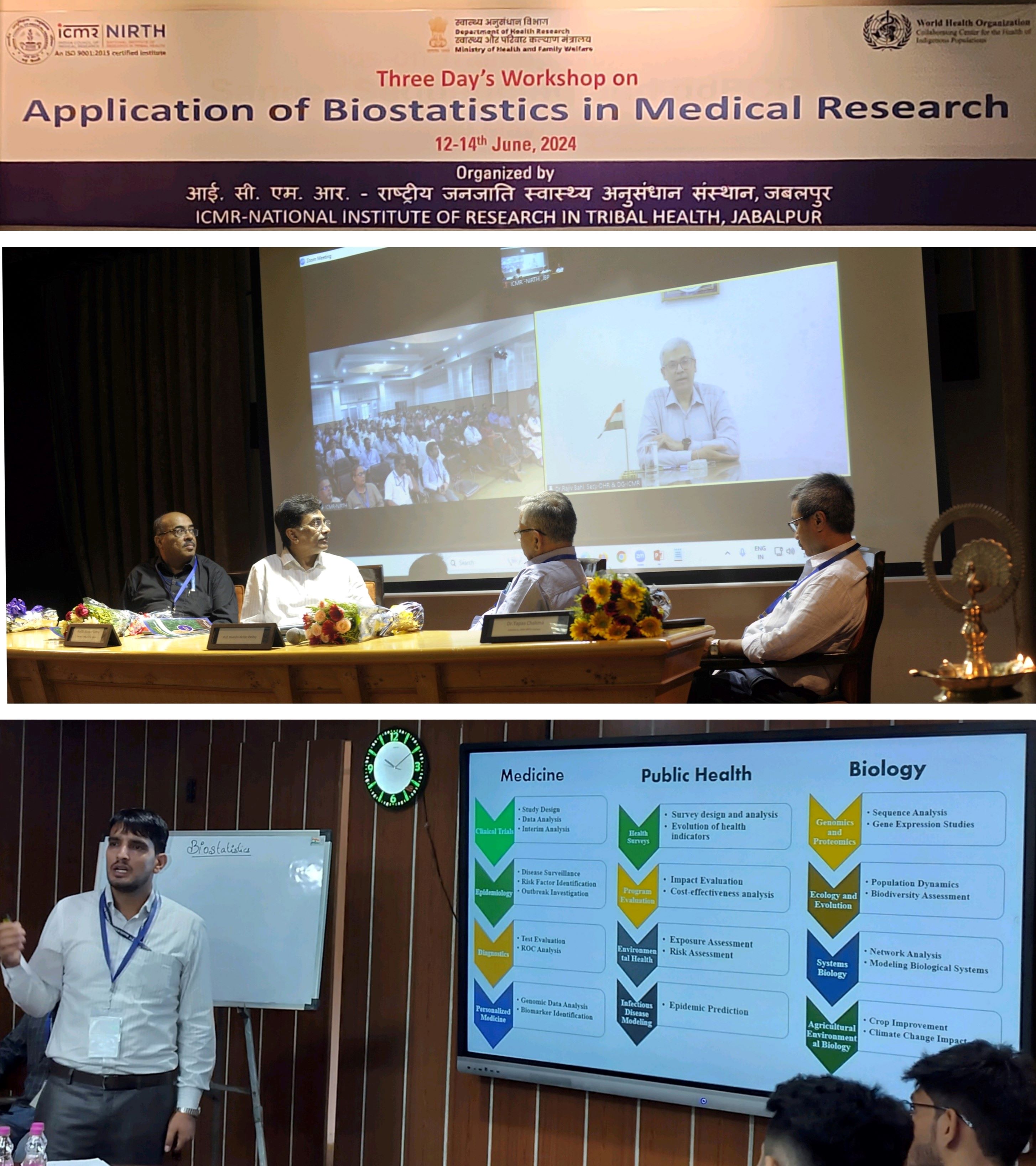 Workshop on Applications of Biostatistics in Medical Research